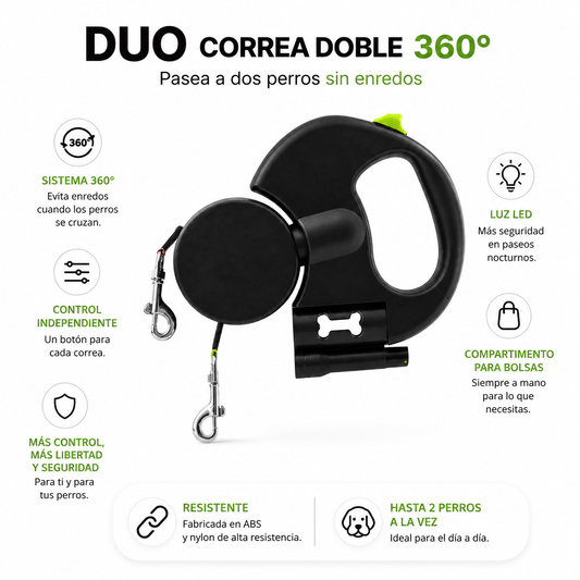 DUO • Correa doble 360º