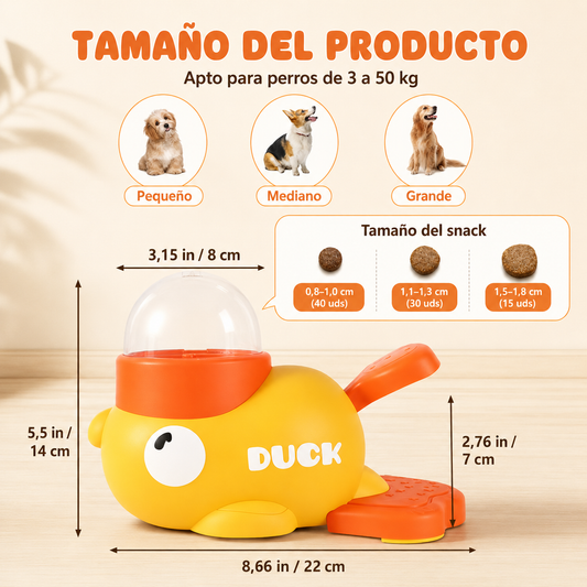 DUCKY • Interactive treat dispenser